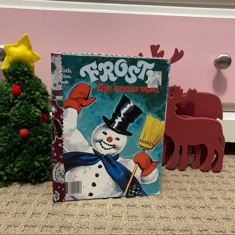 Frosty The snowman Christmas Memory Scrapbook